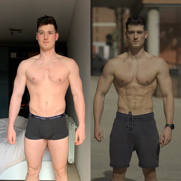 En cuatro meses, pasé de un estado flácido debido a una situación personal a alcanzar mi mejor versión, aumentando musculatura y perdiendo un total de 8 kg de grasa.